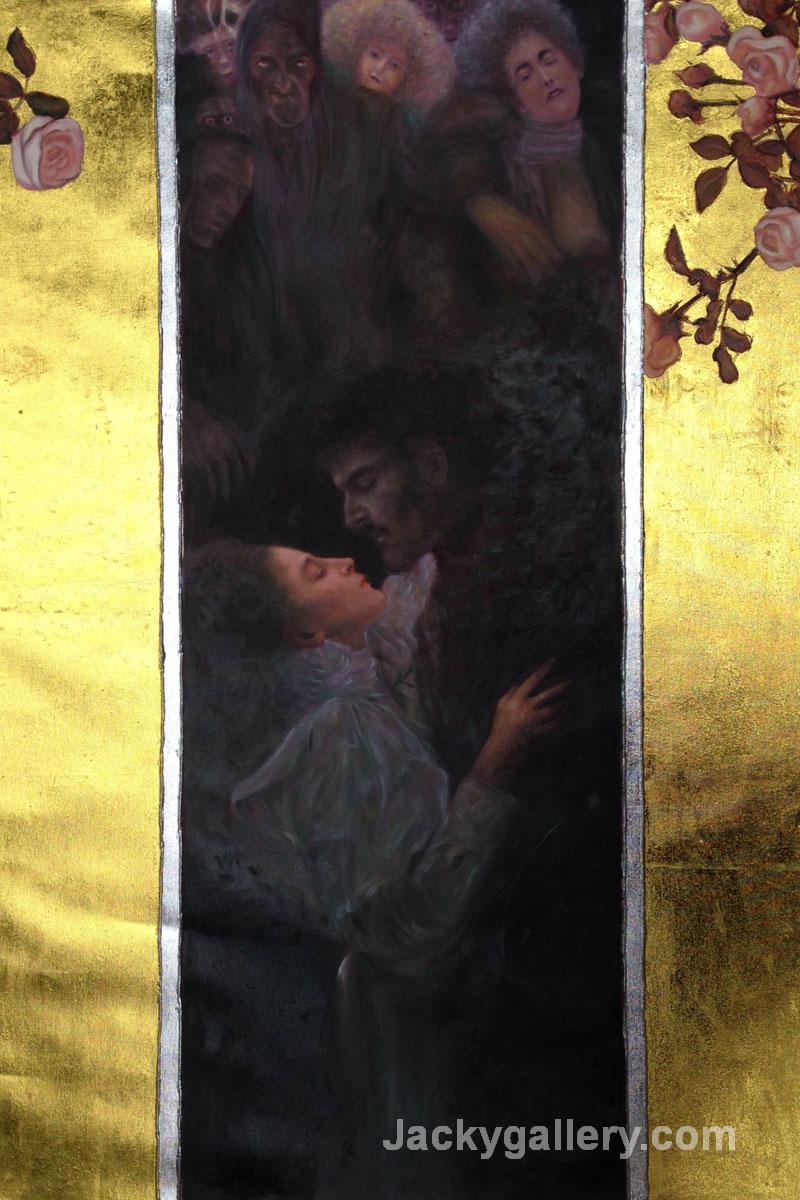Love (Luxury Line) by Gustav Klimt paintings reproduction